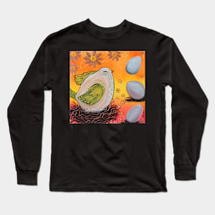 Nesting Bird Long Sleeve T-Shirt